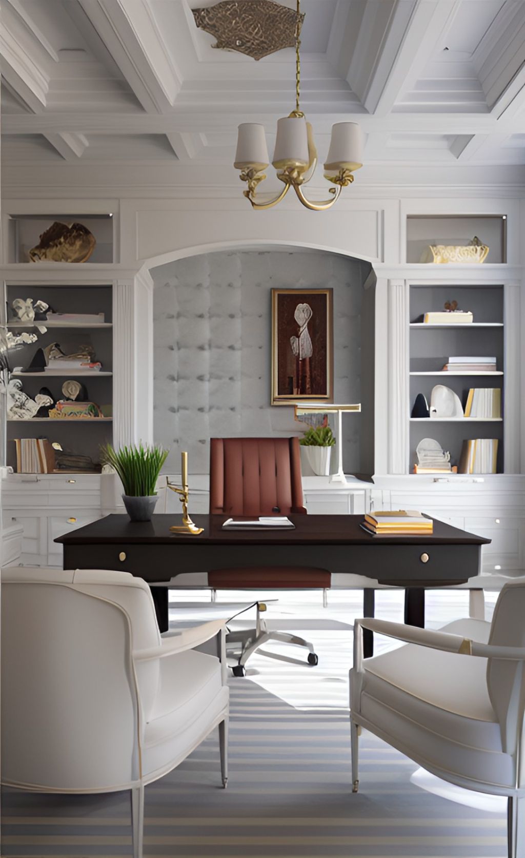 jasa interior kantor cempaka putih - jakarta pusat ( design interior office classic modern )