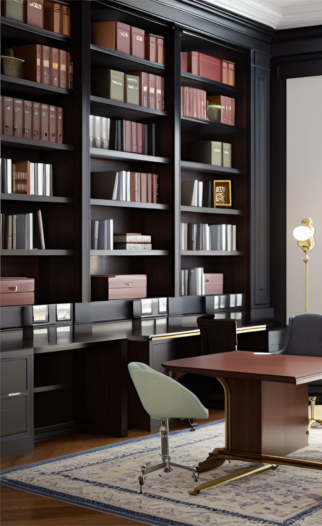 Jasa Interior Kantor Gambir - Jakarta Pusat ( design interior office classic modern )
