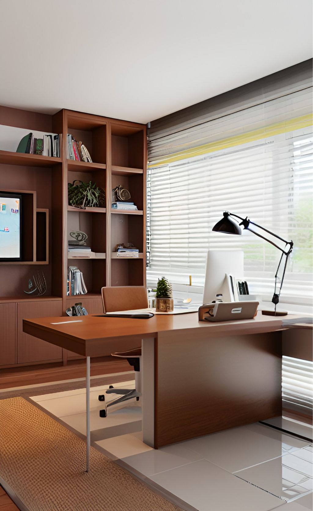 desain ruangan kantor minimalis pasar rebo - jakarta timur ( design office interior minimalist )