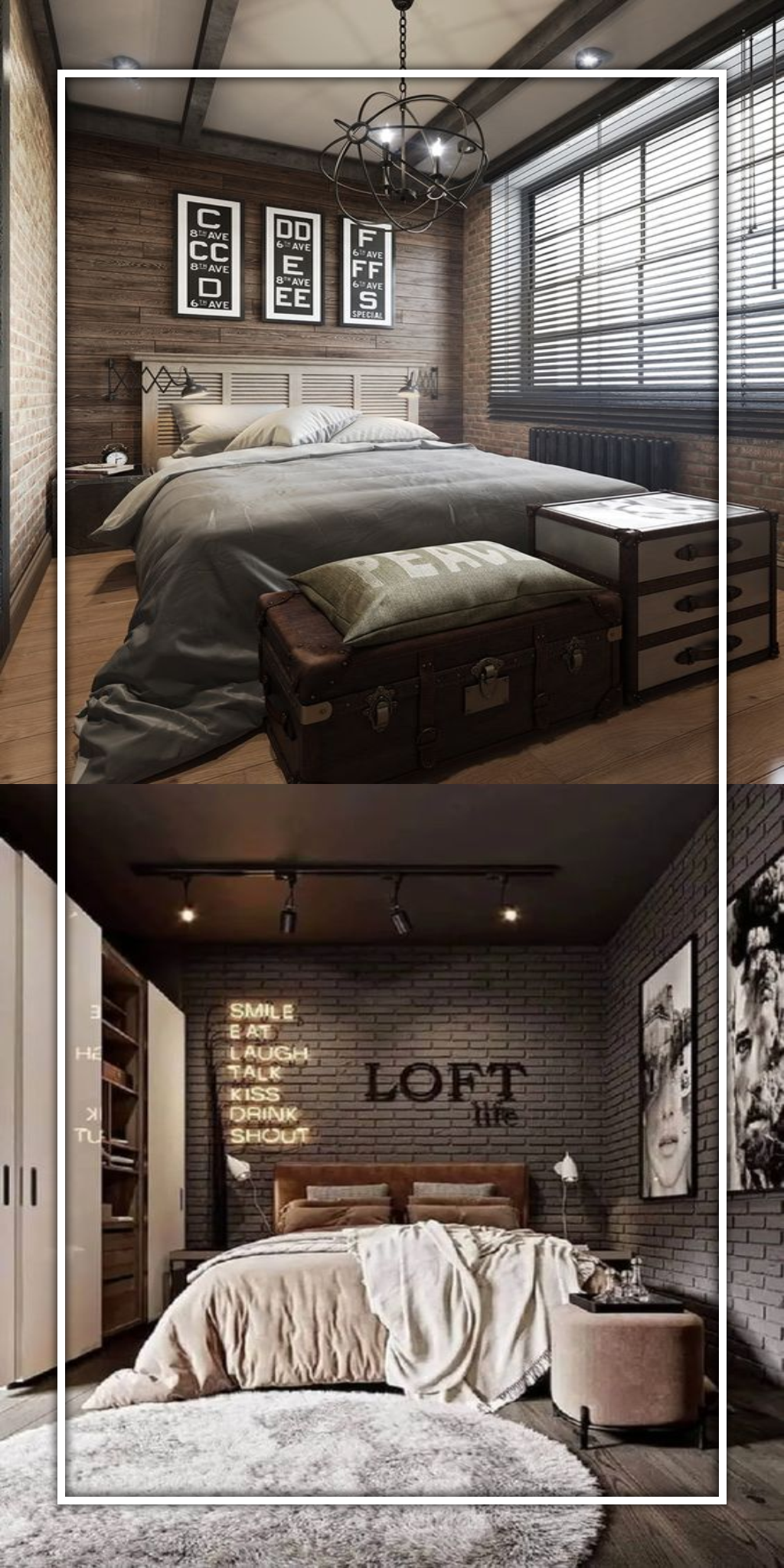 Desig Interior Bedroom Kamar Tidur Industrial Mewah di BSD - Serpong Desig Interior Bedroom Kamar Tidur Industrial Mewah di BSD - Serpong