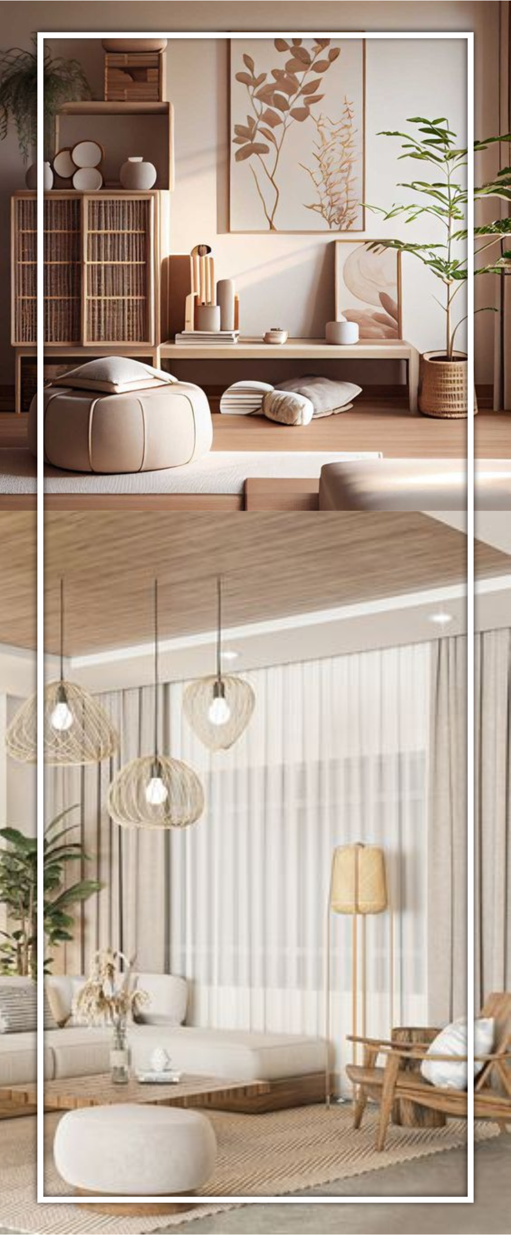 Design Interior Japandi yang banyak digunakan di BSD - Serpong